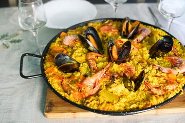 Paella zubereiten